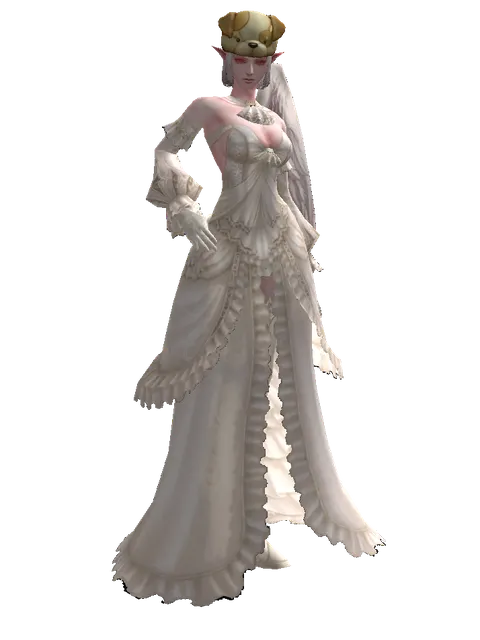 Jindo Hat (?) on a female Kamael, front view