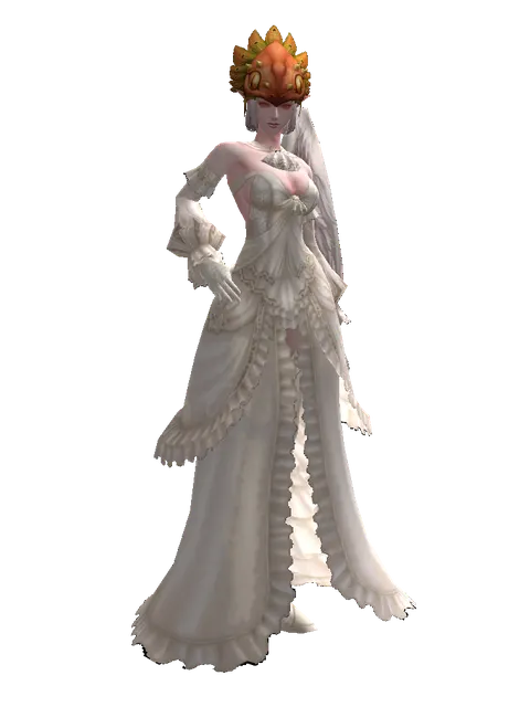 Ornithomimus Hat - 30-day limited period on a female Kamael, front view