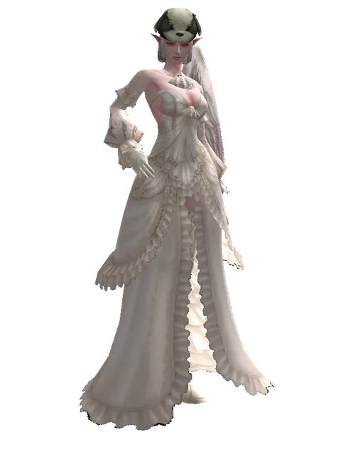 Sapsari Hat (?) on a female Kamael, front view