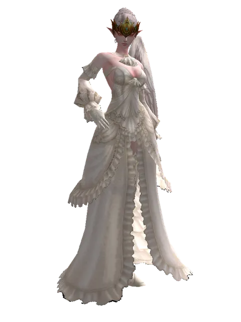 Oren Circlet of the Marksman (?) on a female Kamael, front view