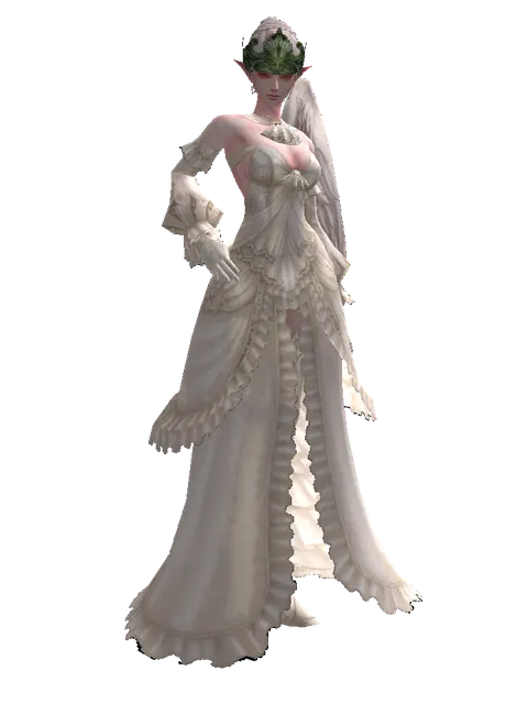 Rune Circlet of the Sage (?) on a female Kamael, front view