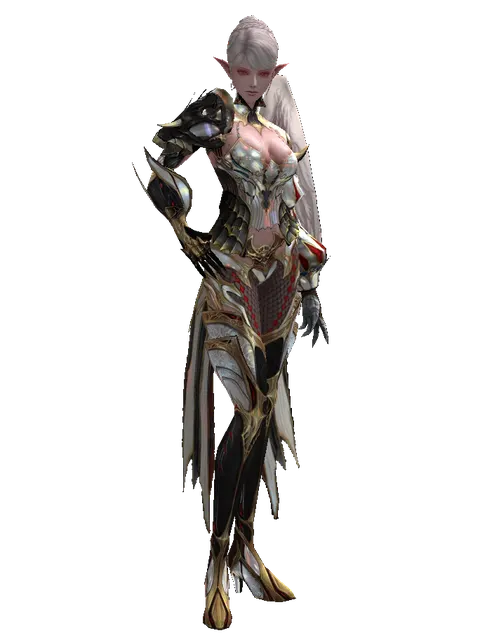 Noble Vesper (light armor) on a female Kamael, front view