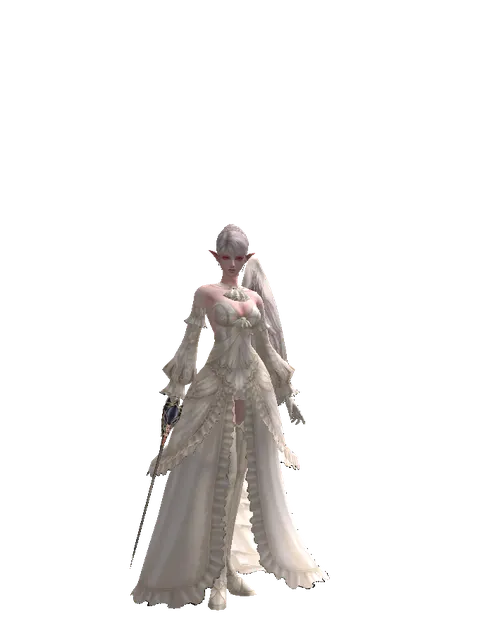 Icarus Stinger on a female Kamael, front view