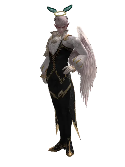 Angel Halo (?) on a male Kamael, front view