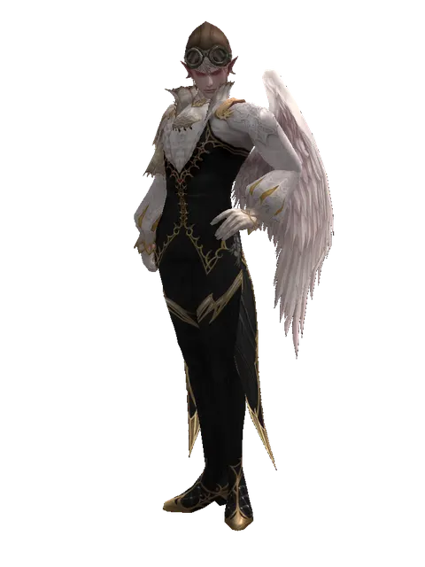 Artisan's Goggles on a male Kamael, front view