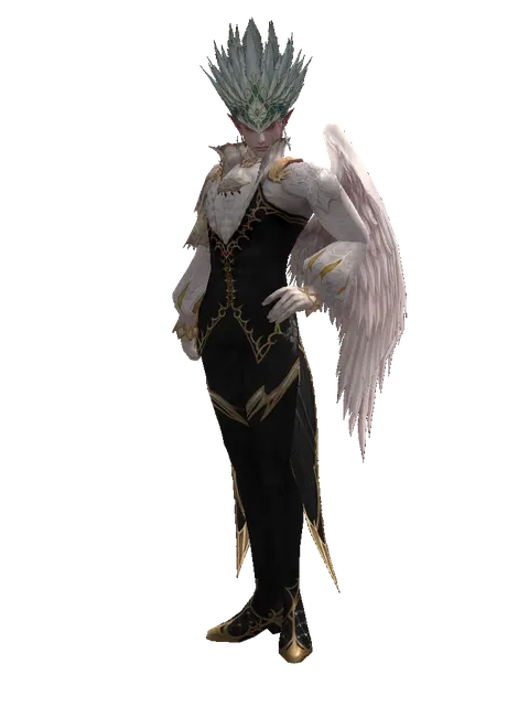 Carnival Circlet (?) on a male Kamael, front view