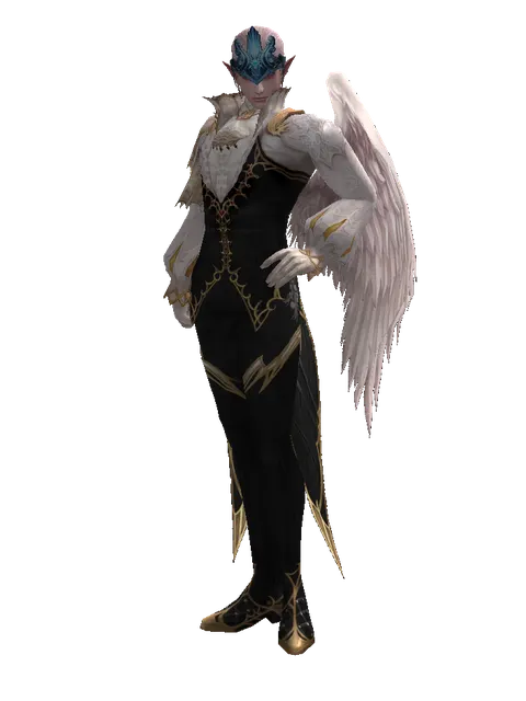Innadril Circlet of Valor (?) on a male Kamael, front view