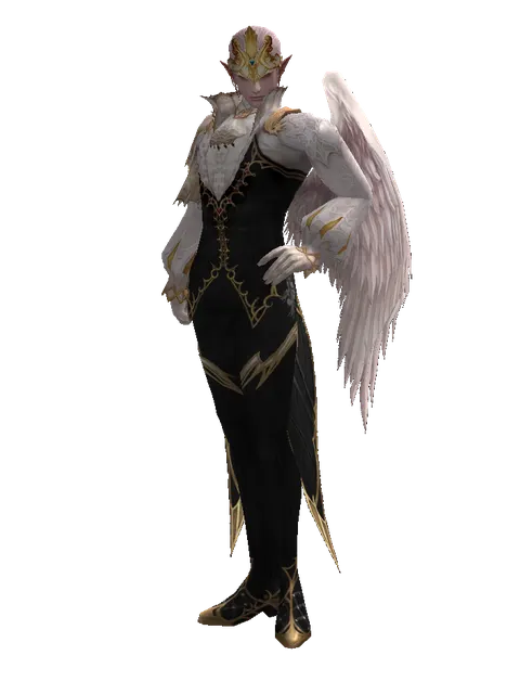 Aden Circlet of Valor (?) on a male Kamael, front view