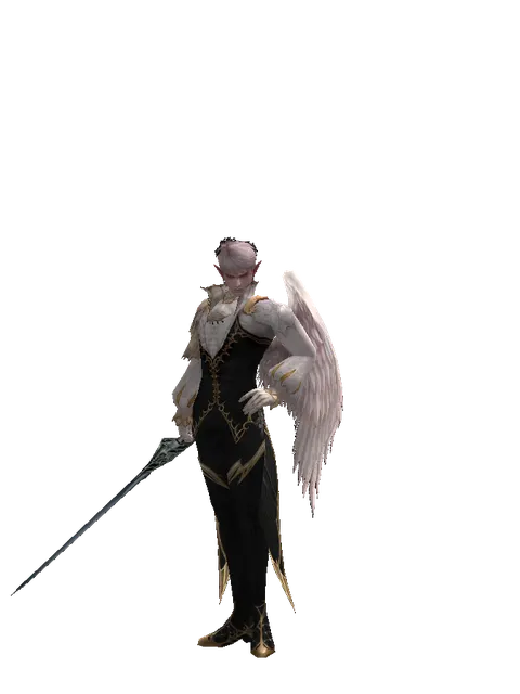 Soldat Estoc on a male Kamael, front view