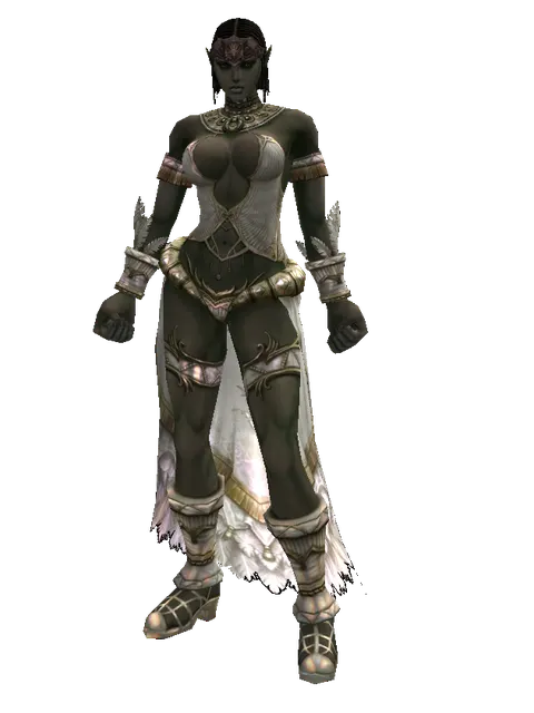 Circlet of Schuttgart on a female Orc fighter, front view