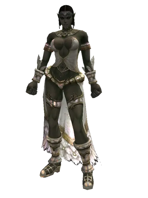 Raid Challenger's Circlet on a female Orc fighter, front view