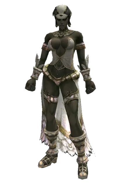 Sapsari Hat (?) on a female Orc fighter, front view