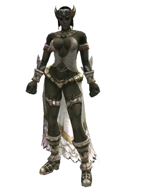 Goddard Circlet of Struggle (?) on a female Orc fighter, front view