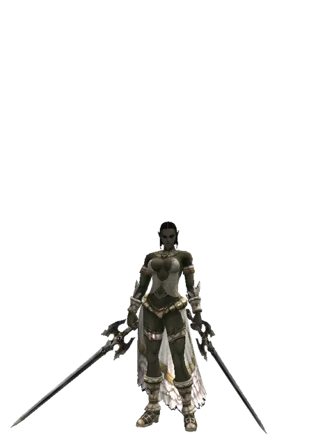 Keshanberk*Keshanberk on a female Orc fighter, front view