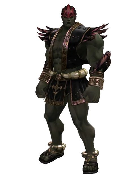 Dion Circlet of Valor (?) on a male Orc fighter, front view
