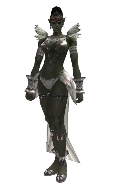 Circlet of Dion on a female Orc mystic, front view
