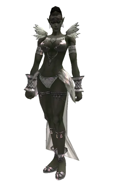 Circlet of Goddard on a female Orc mystic, front view