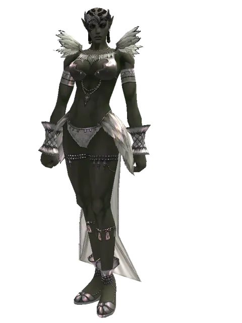 Navigation Cap (?) on a female Orc mystic, front view