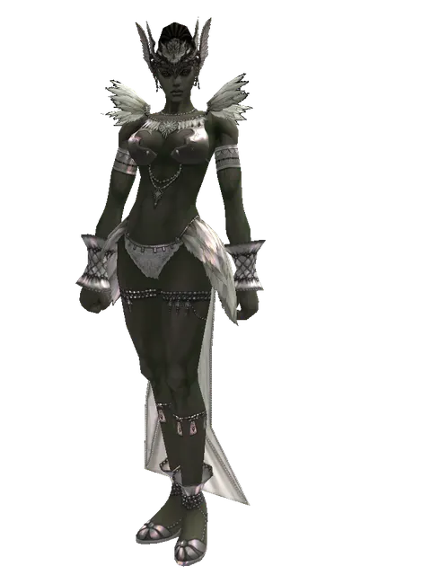 Varka Karm on a female Orc mystic, front view