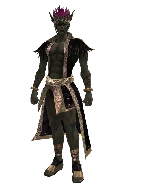 Ketra Karm on a male Orc mystic, front view