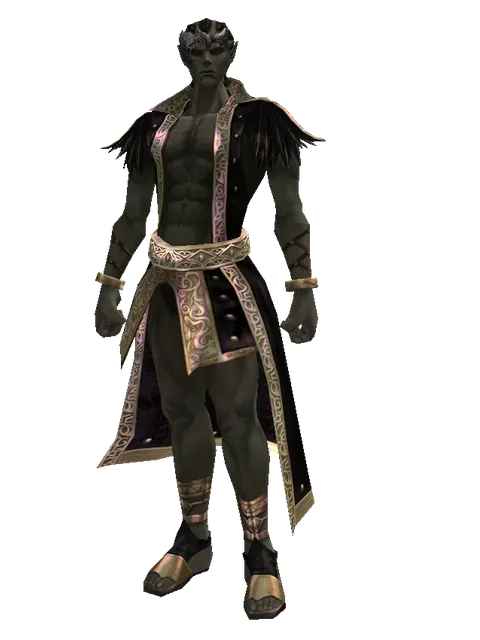 Navigation Cap (?) on a male Orc mystic, front view