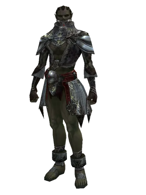 Tallum Set on a male Orc mystic, front view