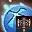 Blue Talisman - P. Atk. - 1000 MP