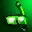 Green Mask of the Diver