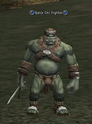 Balor Orc Fighter in Lineage 2 Interlude