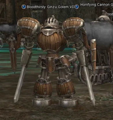 Bloodthirsty Ginzu Golem VII in Lineage 2 Interlude