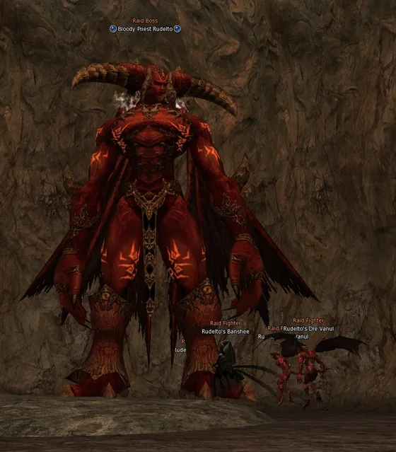 Bloody Priest Rudelto in Lineage 2 Interlude