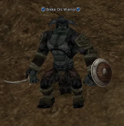 Breka Orc Warrior in Lineage 2 Interlude