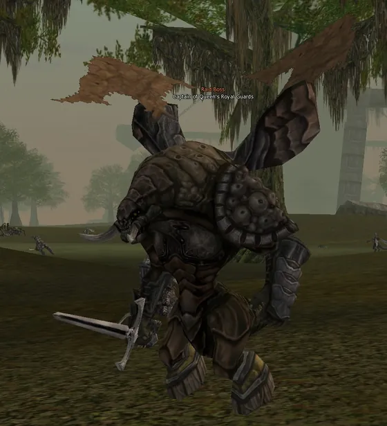 Captain of Queen's Royal Guards in Lineage 2 Interlude