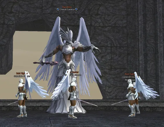 Cherub Galaxia in Lineage 2 Interlude