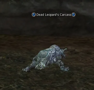 Dead Leopard's Carcass no Lineage 2 Interlude