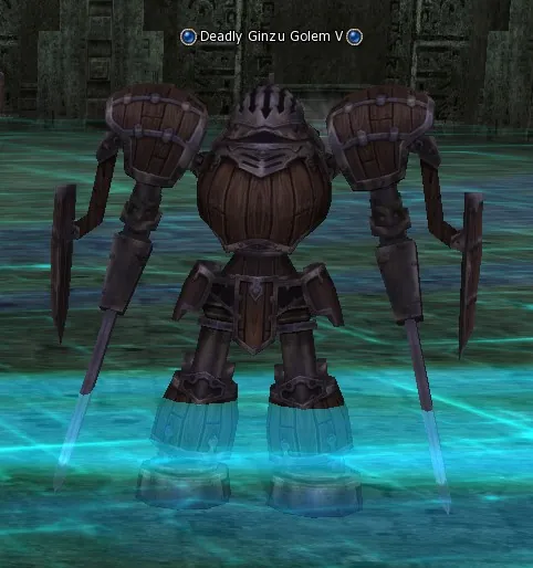 Deadly Ginzu Golem V in Lineage 2 Interlude