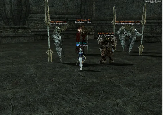 Death Lord Hallate in Lineage 2 Interlude