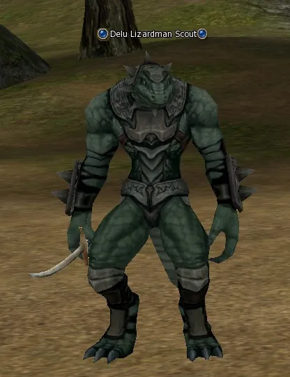 Delu Lizardman Scout en Lineage 2 Interlude