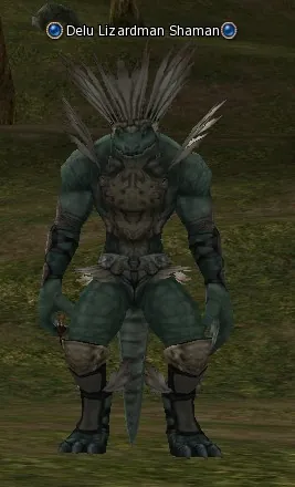 Delu Lizardman Shaman in Lineage 2 High Five