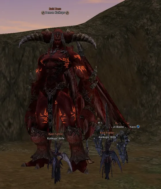 Demon Kurikups in Lineage 2 Interlude