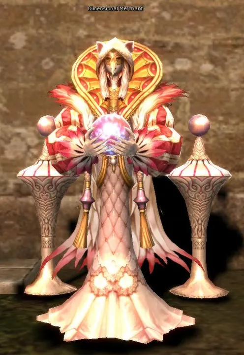 Dimensional Merchant in Lineage 2 High Five