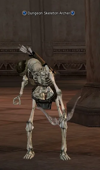 Dungeon Skeleton Archer in Lineage 2 High Five