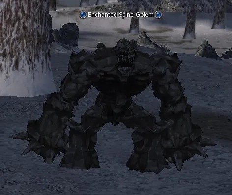 Enchanted Spine Golem in Lineage 2 High Five