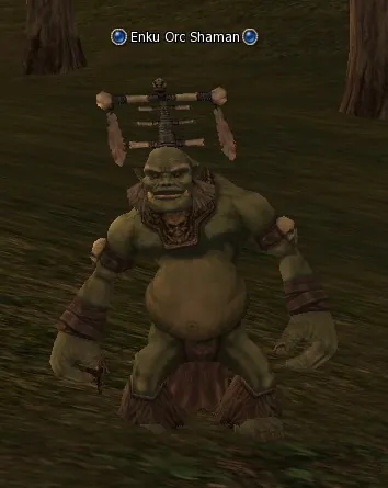 Enku Orc Shaman in Lineage 2 Interlude