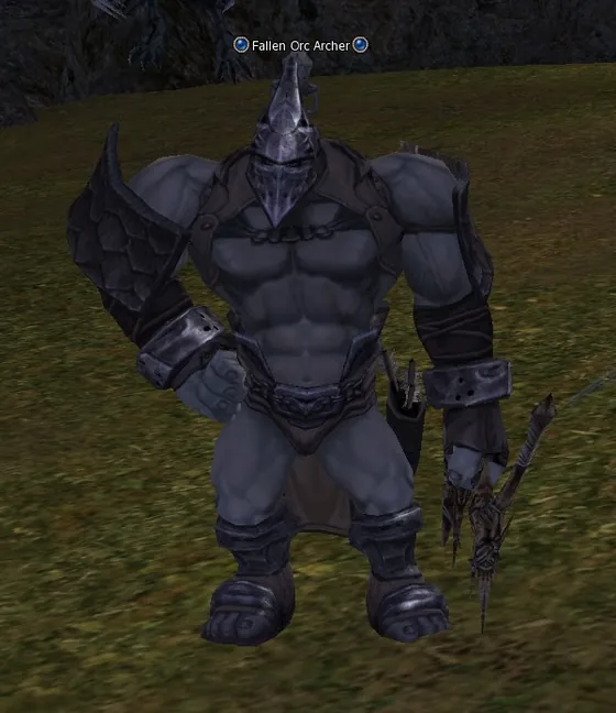 Fallen Orc Archer in Lineage 2 Interlude