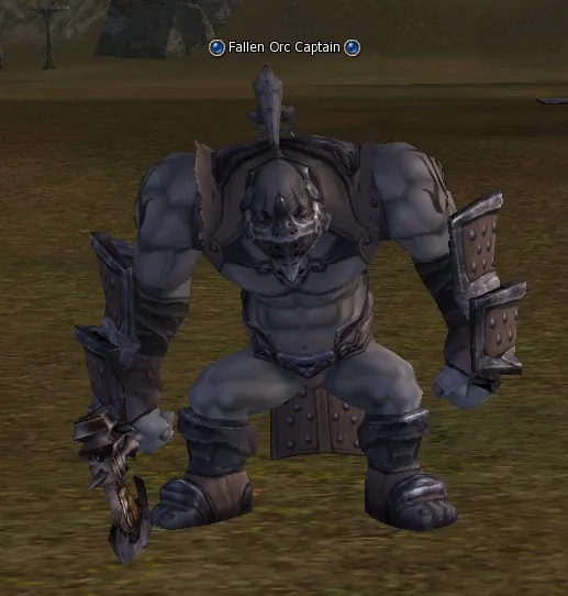 Fallen Orc Captain in Lineage 2 High Five