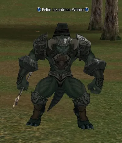 Felim Lizardman Warrior in Lineage 2 Interlude