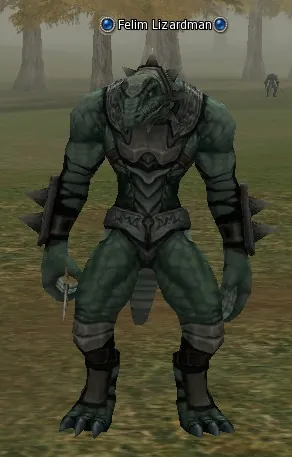 Felim Lizardman in Lineage 2 High Five