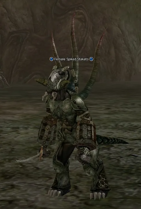 Female Spiked Stakato in Lineage 2 Interlude