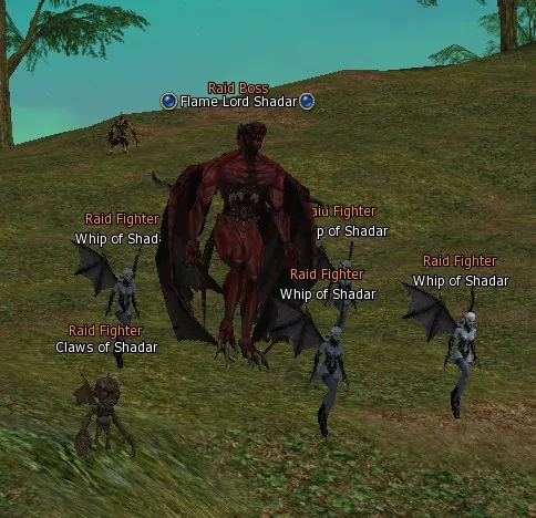 Flame Lord Shadar in Lineage 2 Interlude